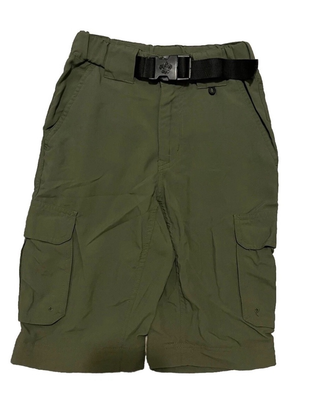 Boy Scouts Of America Switchback Uniform Pants Cargo Shorts Youth XS Belted